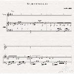 Когда мне холодно-Ольга Вельгус(ноты для фортепиано)