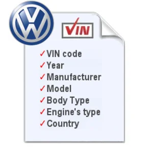 VAG VIN Decoder - проверка реального пробега - Full