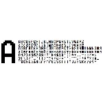 Полный набор 4 шрифтов ККМ ШТРИХ-МИНИ-ФР(ttf)