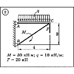 Диевский В.А. - Решение задачи Д4 вариант 2 задание 1