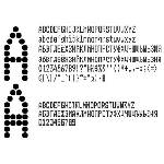 Шрифт ККМ матричного принтера EPSON TM-U950 вер.2(ttf)