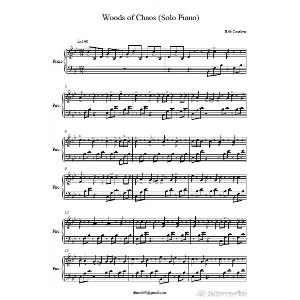 Rob Costlow - True Gemini notes for piano