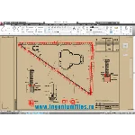 Рабочий проект ограждения территории комплекса зданий