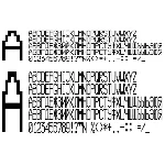 Шрифт ККМ МИНИКА 1105 (otf)