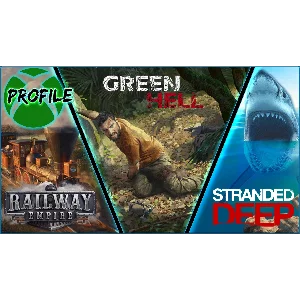 Green Hell + Stranded Deep + Railway Empire XBOX ONE