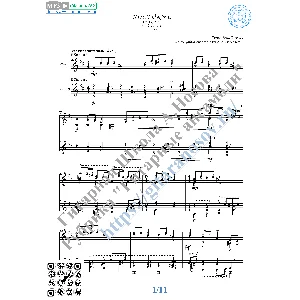 Ноктюрн №4_Чайковский (Ноты для 2-х гитар)