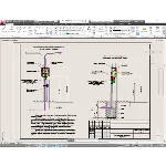 Проект наружного электроосвещения участка шоссе