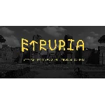 Исторический шрифт Этрурия