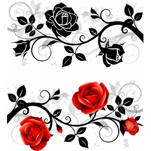 Векторные узоры 1