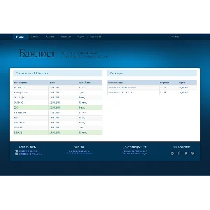 Шаблон White-blue для CS:Bans