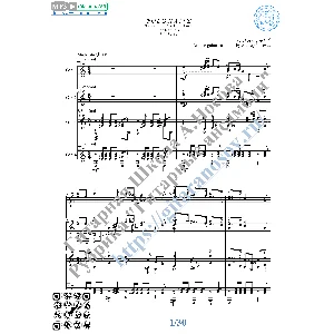 Полонез Огинского (Ноты для 4-х гитар)