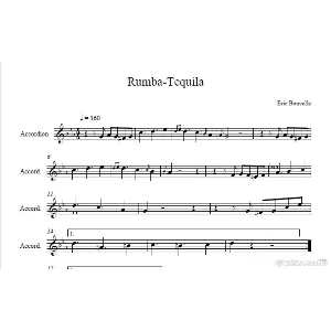 Eric bouvelle- Rumba Tequila (accordion)