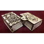 Мини-шкатулки DXF CDR, вектор для лазерного резака