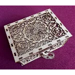 Шкатулка DXF CDR, вектор для лазерного резака