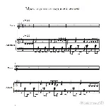 Мрак сгустился над всей землей" аккомпонимент и вокал