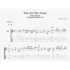 You Are Not Alone - Michael Jackson