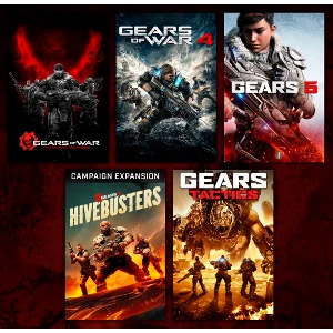 Gears of War 1, 4, 5 + Hivebusters 🛜 Онлайн ⌨️ Без ПО