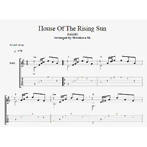 House of the Rising Sun - The Animals