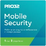 PRO32 Mobile Security на 3 устройства на 1 год