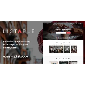 LISTABLE 1.9.4 – A Friendly Directory WordPress Theme