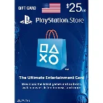 Playstation Network PSN $25 (USA) - без комиссии