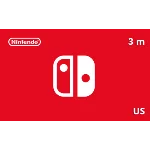 Подарочная карта Nintendo Switch Online 3 мес. US-рег.