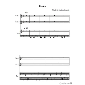 Faeries BY MANNHEIM STEAMROLLER (ноты ф-но и скрипка)