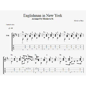 Sting - Englishman In New