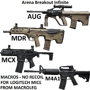 Arena Breakout Infinite. Скрипты для logitech. Пак 5