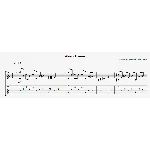 Aloy´s Theme (Horizon Zero Dawn) - на гитаре ноты+табы