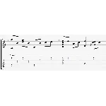 Бежит река табы для гитары