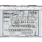 Схема технологическая цеха ХВО ТЭЦ