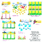 Оформление приемной младшая группа макеты