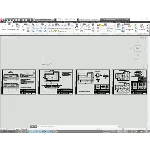 Чертеж фундаментов под очистную установку Техносфера БИ