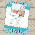 Приглашение на крестины №0008