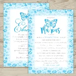 Приглашение на крестины №0010