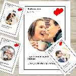 Фотопостер «Love is...» 0001