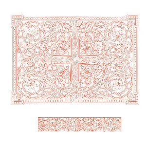 Вектора филенки, столб для ЧПУ