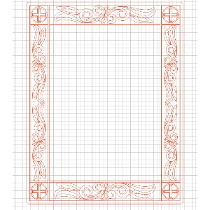 Киот для иконы_1 (вектора для станка с ЧПУ)