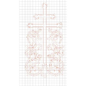 Крест_1 (вектора для станка с ЧПУ)