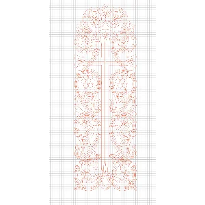 Крест_6 (вектора для станка с ЧПУ)
