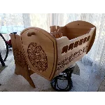 Люлька резная (программы ArtCAM 2011, векторCorelDRAW )