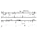 Любите девушки, Браво (ноты для гитары, фингерстайл)