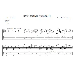 Evangelion Medley 1 - фингерстайл ноты+табы