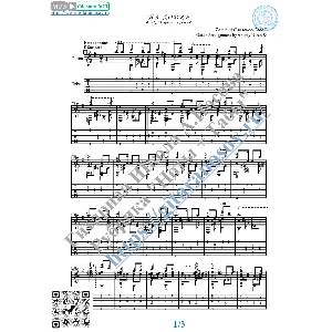 На лодке (Ноты и табы для гитары соло)