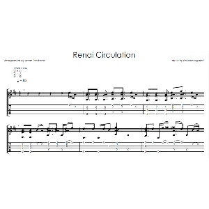 Renai Circulation - фингерстайл ноты+табы