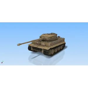 3D модель танка Tiger 1  Autodesk Inventor 940 ДЕТАЛЕЙ