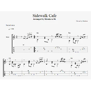 Sidewalk Cafe - Blonker