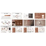 Презентация PowerPoint Премиум тема Кофе, чай