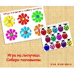 ПОЛОВИНКИ ЦВЕТОЧЕК /электронная версия